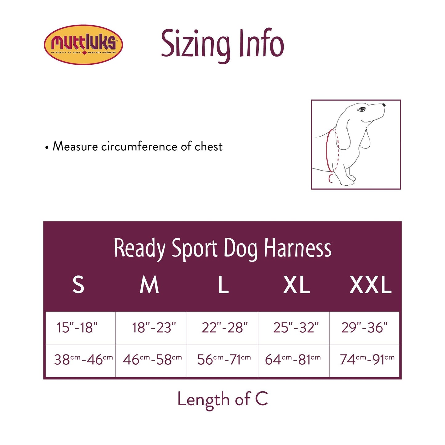 MuTTravel Ready Sport Dog Harness